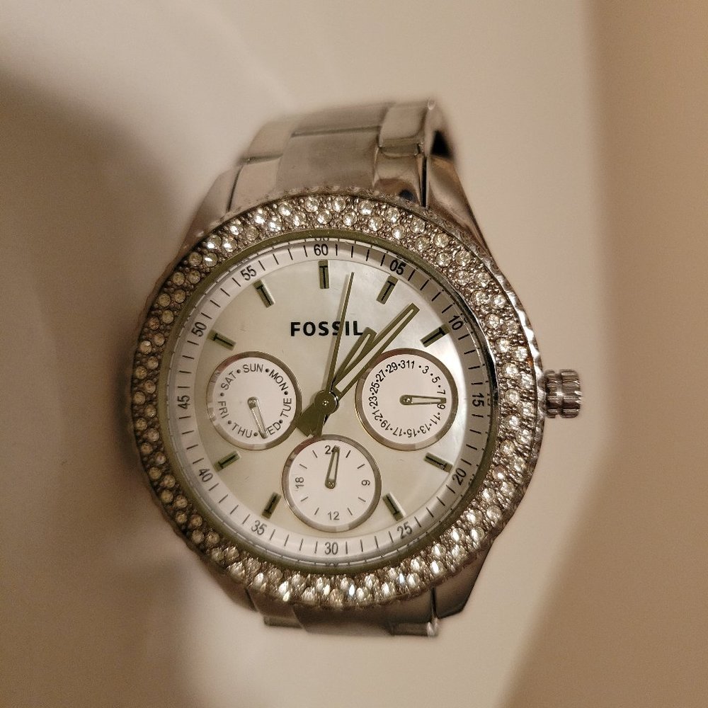 Stainless Steel Fossil watch